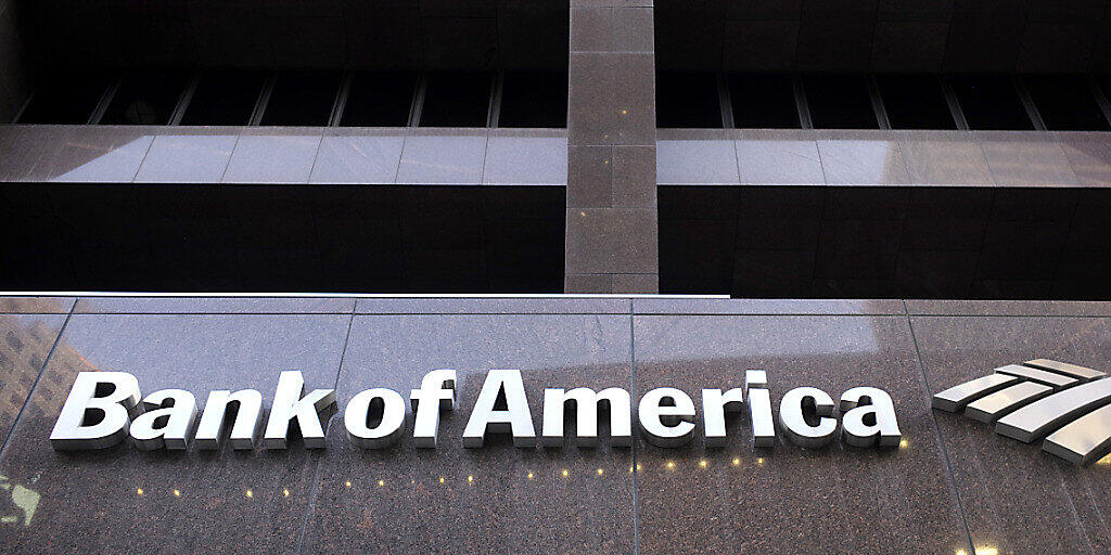 Der Gewinn der Bank of America ist um mehr als die Hälfte eingebrochen. (Archiv)