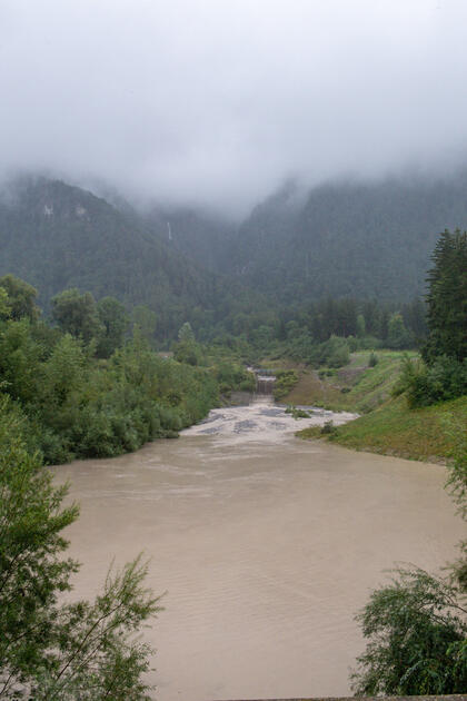 Hochwasser Rhein und Kanal