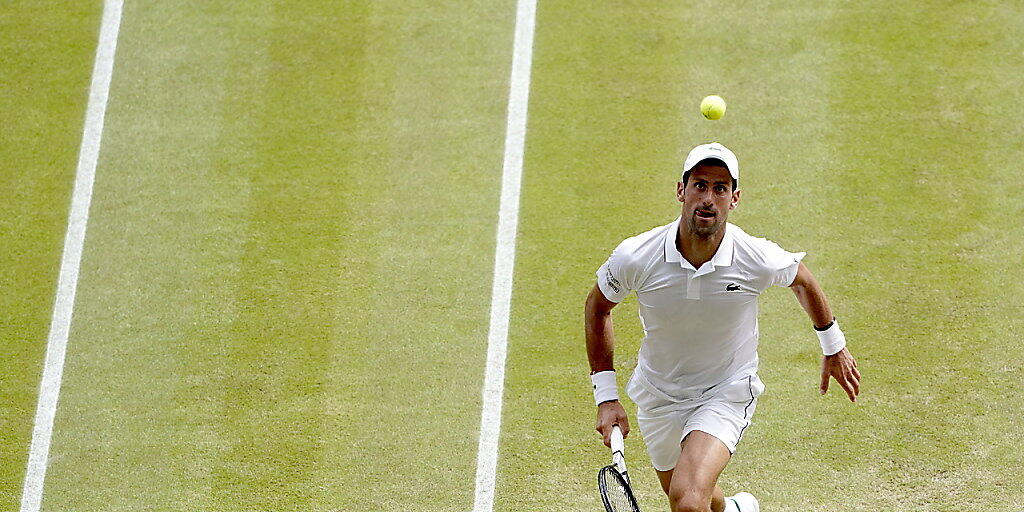 Titelverteidiger Novak Djokovic erreichte in Wimbledon seinen 36. Grand-Slam-Halbfinal