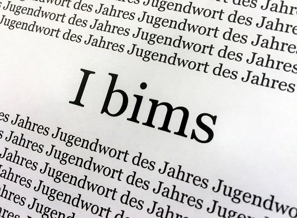 "Ich bin's" oder eben "I bims", das deutsche "Jugendwort des Jahres". "Ich bin's" oder eben "I bims", das deutsche "Jugendwort des Jahres".