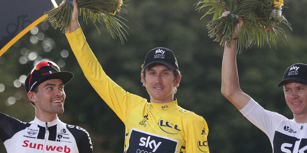 Geraint Thomas vermisst seinen Trophäe für den Gesamtsieg an der Tour de France