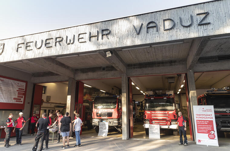 Neues Feuerwehrdepot: Vaduzer heben den Daumen - Liewo