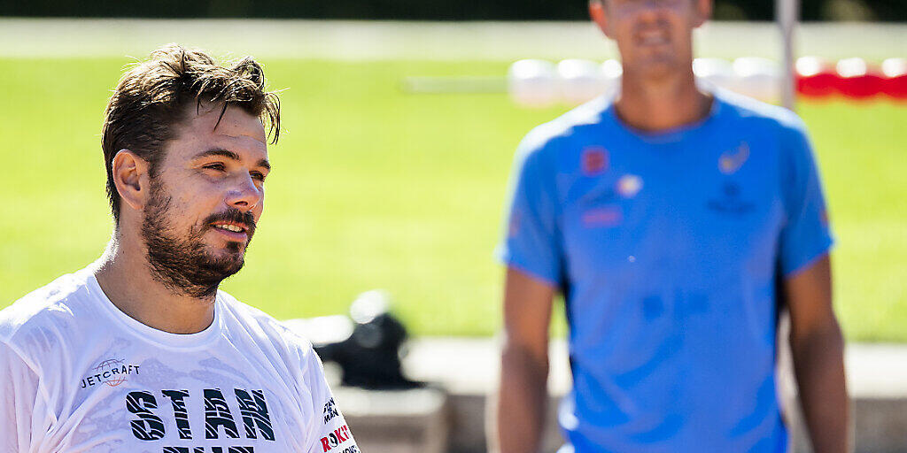 Haben noch viel vor: Stan Wawrinka und sein Coach Magnus Norman