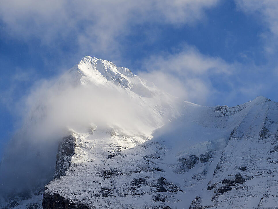 Im Eigergebiet oberhalb von Grindelwald BE ist ein Bergsteiger tödlich verunglückt. (Themenbild)