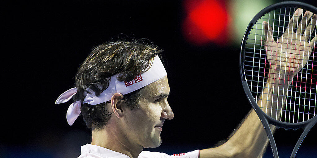 Roger Federer ist in Basel bereits das 9. Mal das Mass der Dinge