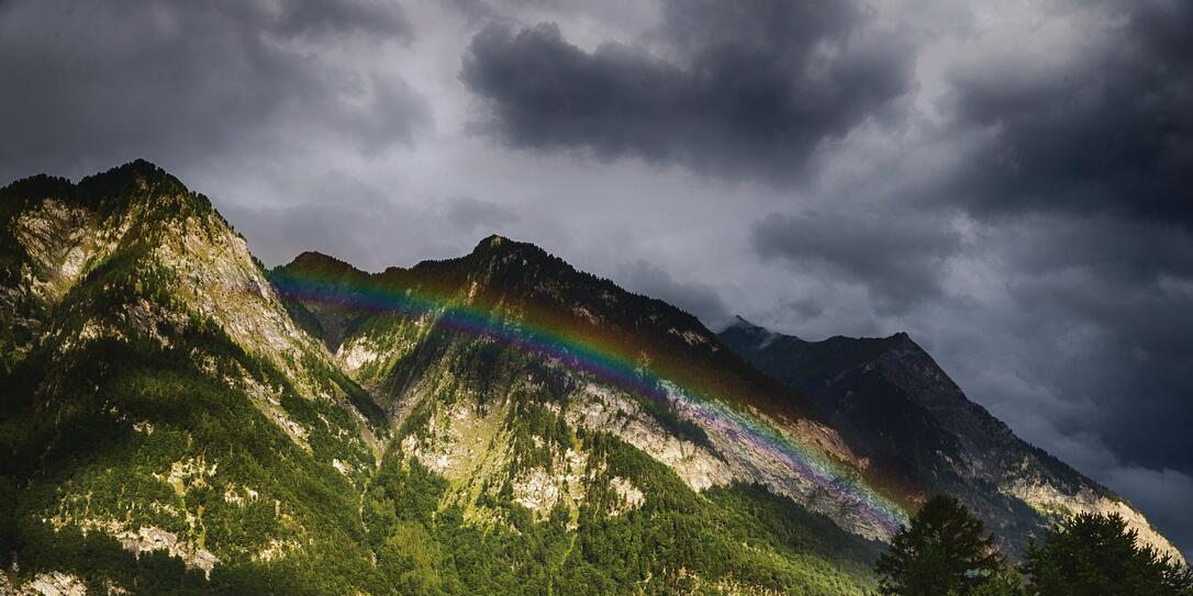 Regenbogen in Balzers