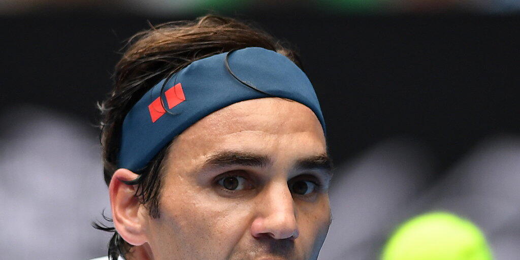 Fokus nach vorne: Roger Federer steht am Australian Open in der 3. Runde