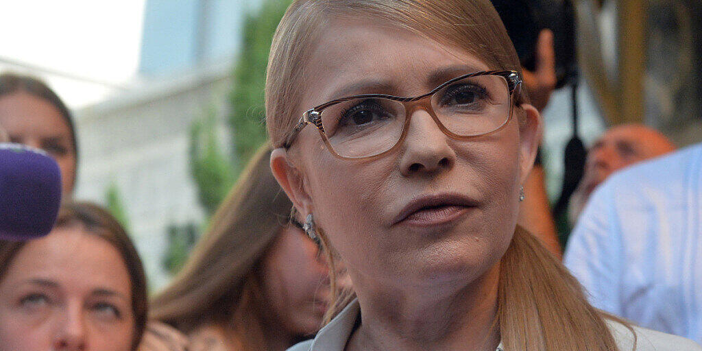 ARCHIV - Julia Timoschenko hat sich mit dem Coronavirus infiziert. Ihr Zustand soll ernst sein. Foto: Ukrinform/dpa