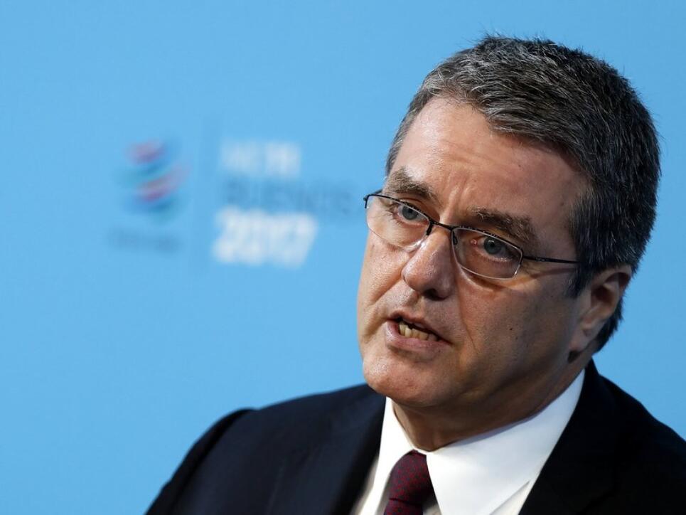 WTO-Generalsekretär Roberto Carvalho de Azevêdo anlässlich des Auftakts der 11. WTO-Ministerkonferenz in der argentinischen Hauptstadt Buenos Aires.