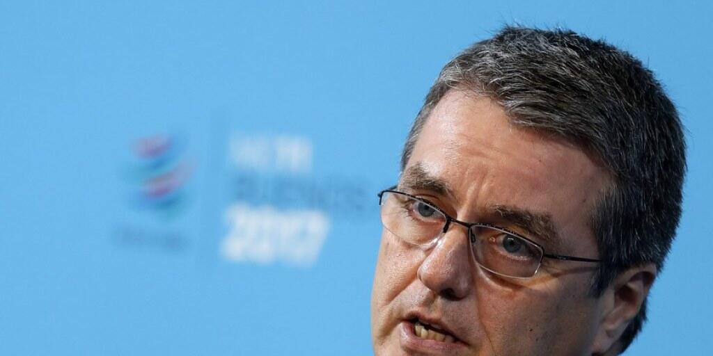WTO-Generalsekretär Roberto Carvalho de Azevêdo anlässlich des Auftakts der 11. WTO-Ministerkonferenz in der argentinischen Hauptstadt Buenos Aires.