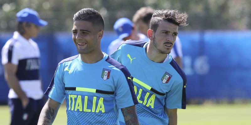 Nach dem erfreulichen Kurzabstecher nach Rom wieder im italienischen Team: Alessandro Florenzi (rechts)