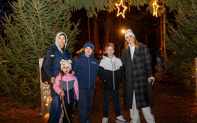 Nikolaus im Walde, Schellenberg (07.12.2024)