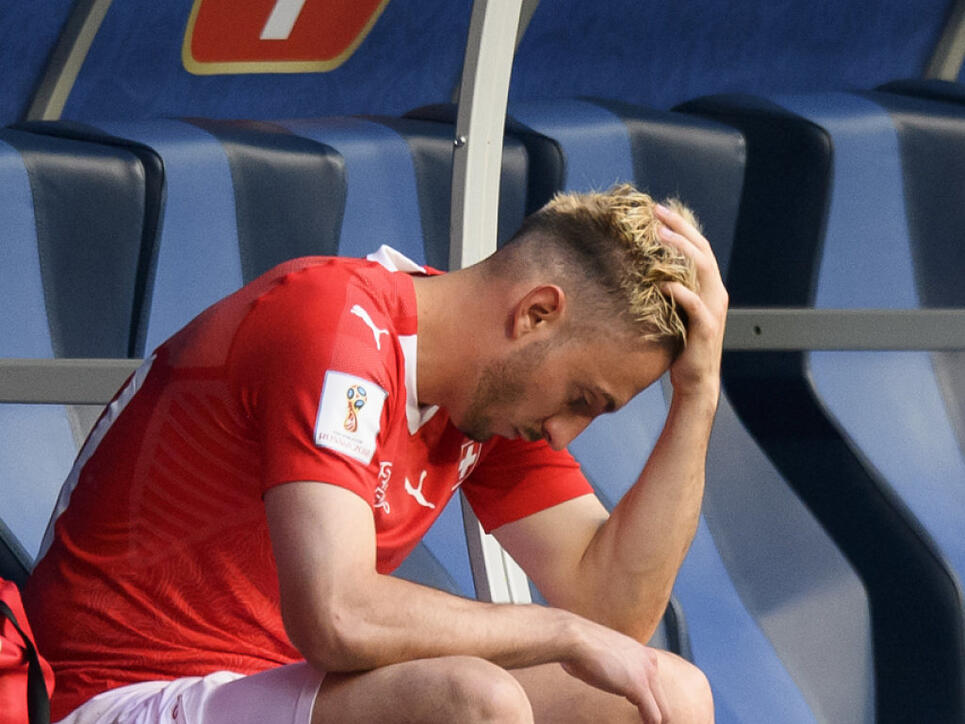 Nationalstürmer Josip Drmic befindet sich in Gladbach in verzwickter Lage