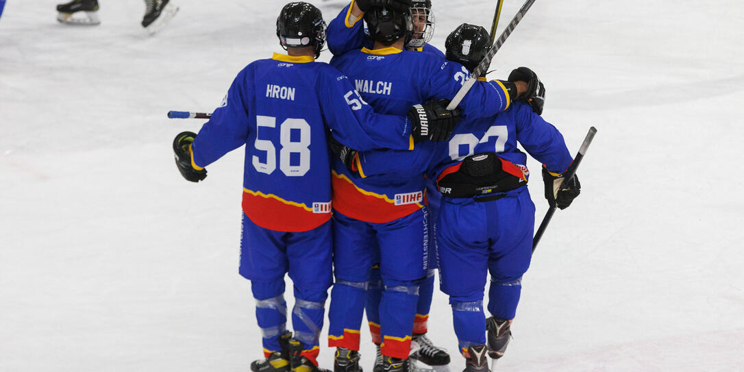 Eishockey: LIE - IRL, Füssen Eishockey: LIE - IRL, Füssen