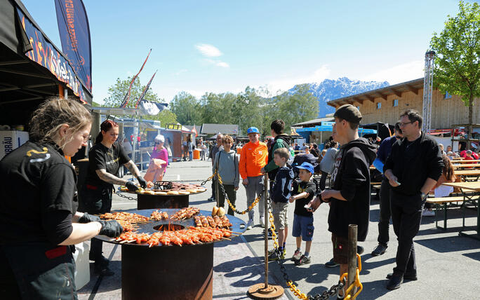 Werdenberger Street-Food-Festival in Grabs