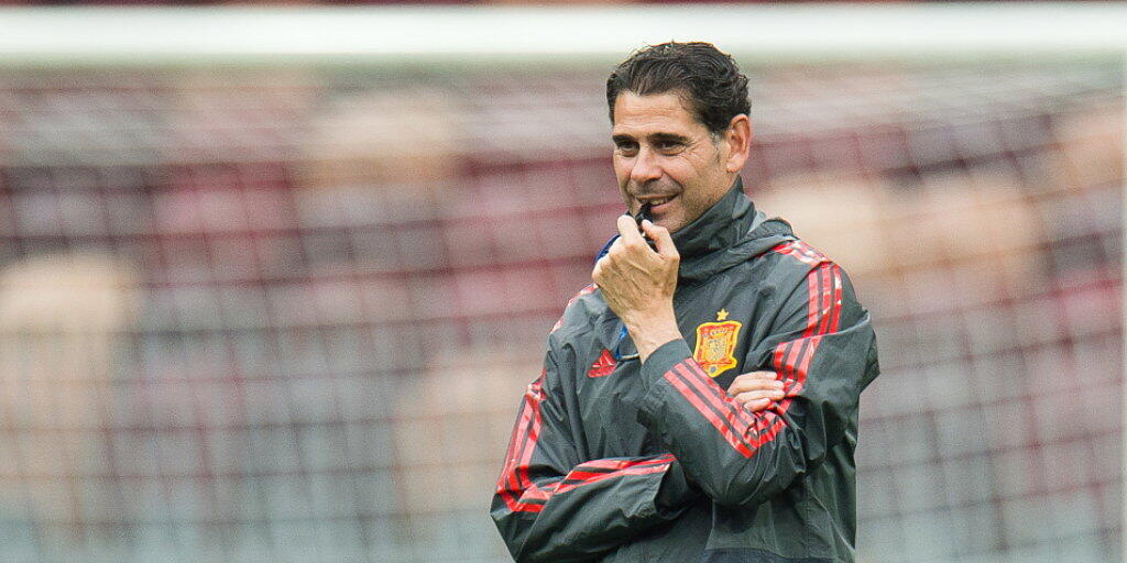 Neo-Coach Fernando Hierro steht mit Spanien gegen Gastgeber Russland unter Beobachtung vieler Kritiker