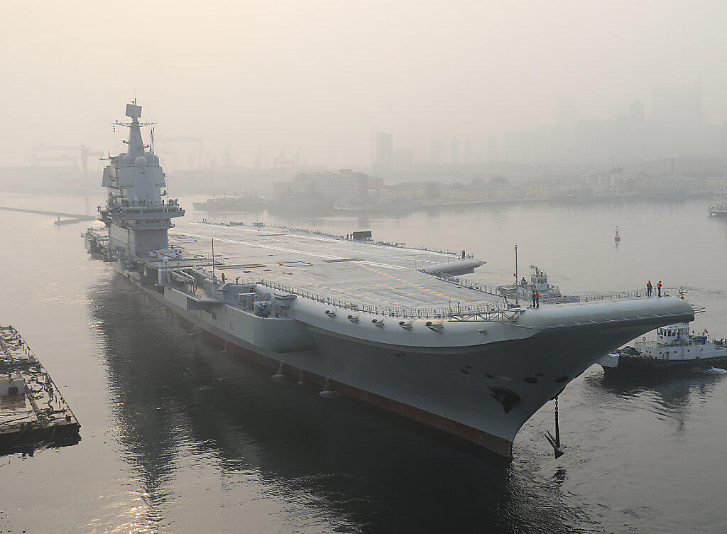 Chinas erster Flugzeugträger aus eigener Produktion