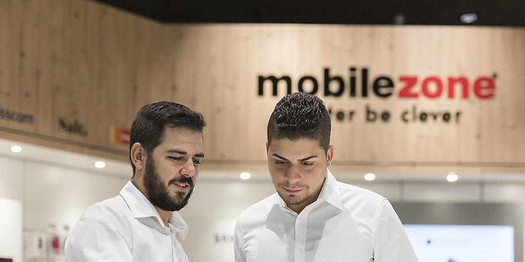 Mobilezone gelang 2018 erneut ein Rekordergebnis: Shop im Aargau (Archivbild).