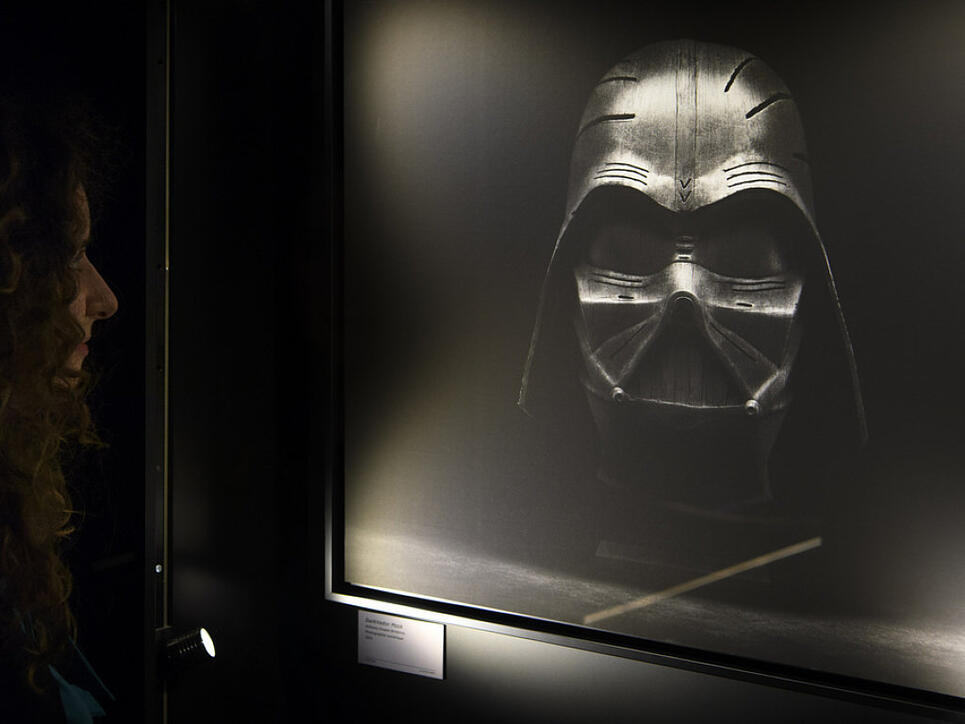 Wenige Tage vor dem Kinostart des neuen "Star Wars"-Films eröffnet in Yverdon "Je suis ton père", eine Ausstellung fernab des cineastischen Universums.