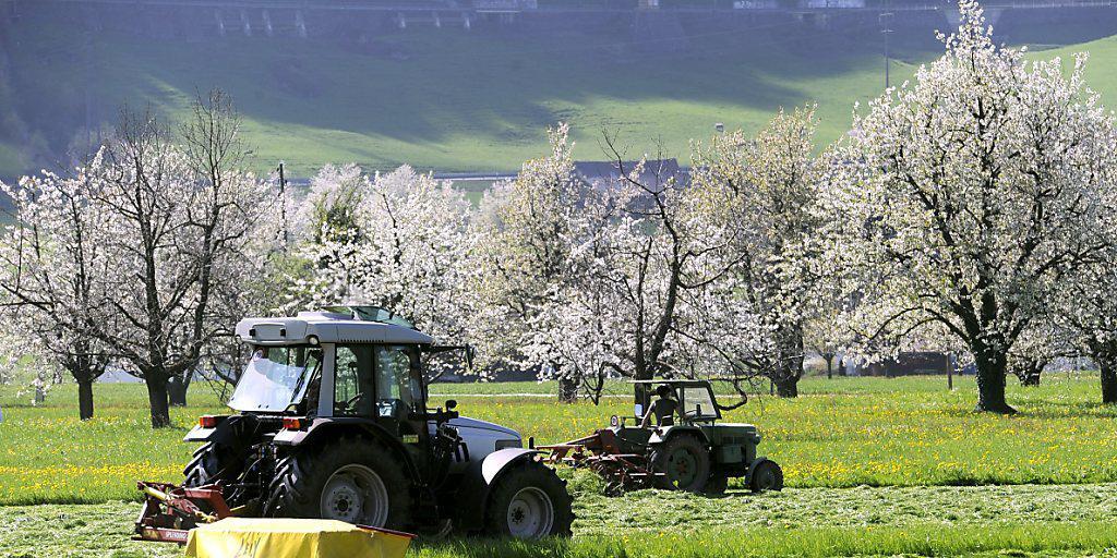 Wegen sinkender Einnahmen in der Landwirtschaft war das Geschäft mit Landmaschinen bei Bucher Industries erneut rückläufig. (Symbolbild)