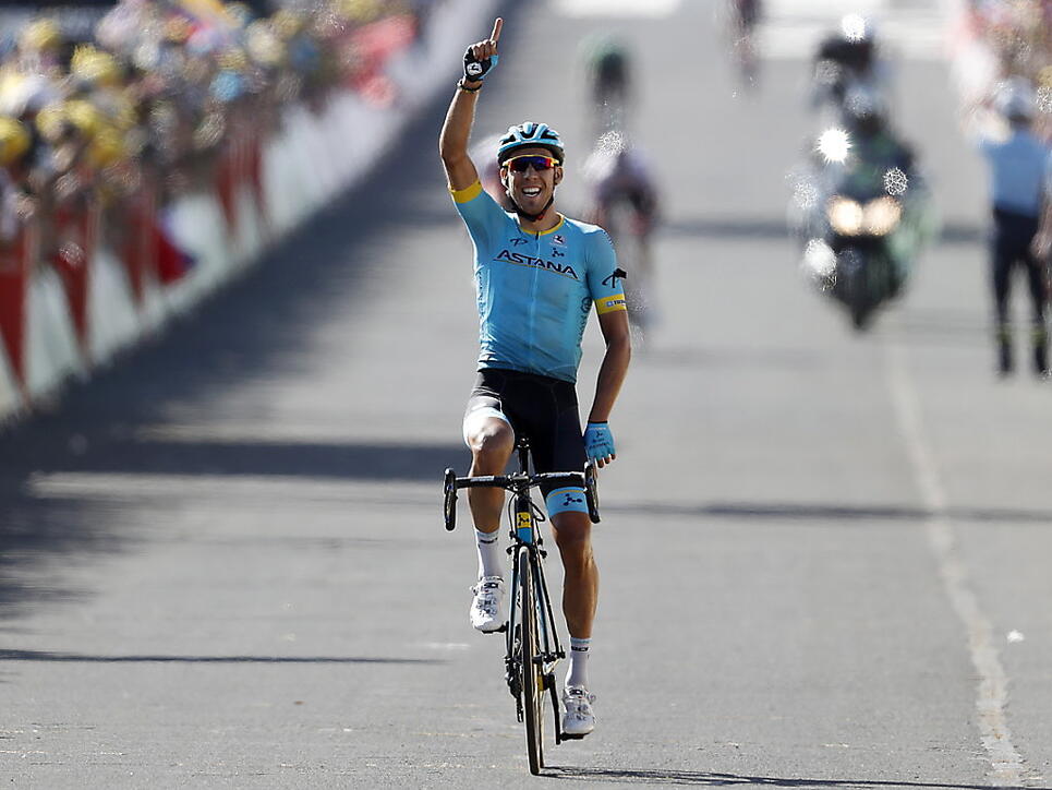 Der Spanier Omar Fraile gewinnt die 14. Etappe der Tour de France solo