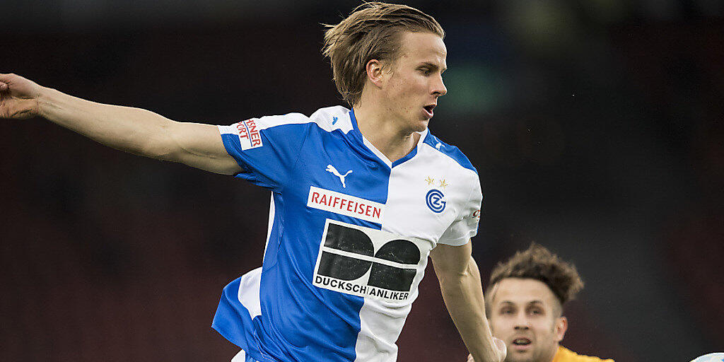 Moritz Bauer, der ehemalige Verteidiger der Grasshoppers (im Bild im Frühjahr 2016), wechselt von Rubin Kasan zu Stoke City