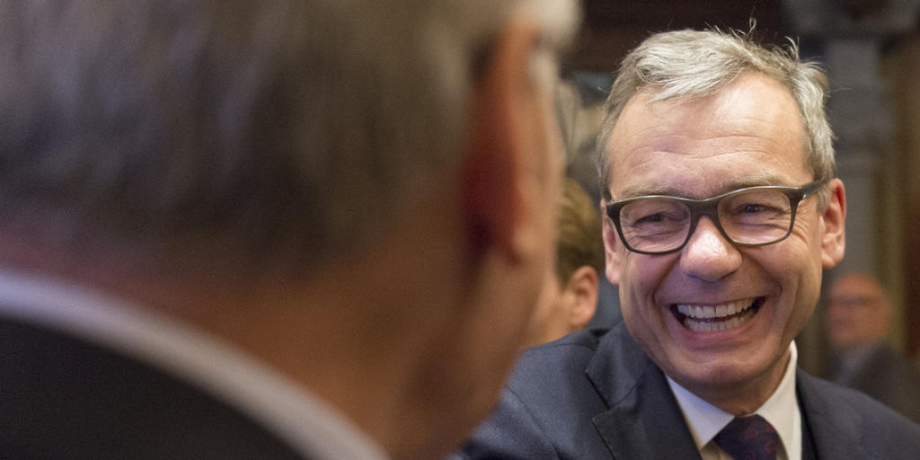 Der neue Zürcher Ständerat Ruedi Noser (FDP) kann sich über ein Glanzresultat freuen. Sein Konkurrent der SVP schaffte nur gut halb so viele Stimmen
