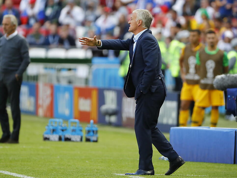 Didier Deschamps war mit der Leistung gegen Australien nicht zufrieden