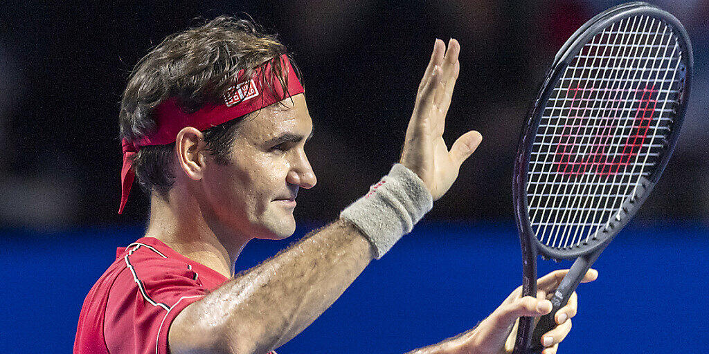 Galavorstellung zum Auftakt der Swiss Indoors: Roger Federer brauchte nur 52 Minuten, um sich gegen den Qualifikanten Peter Gojowczyk für die 2. Runde zu qualifizieren