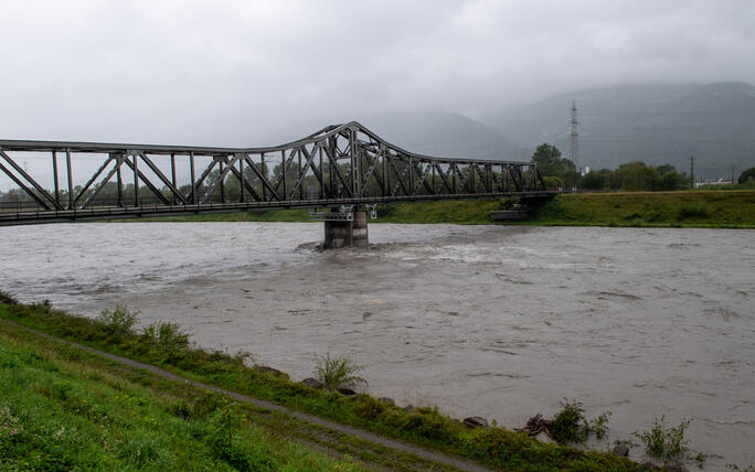 Hochwasser Rhein und Kanal