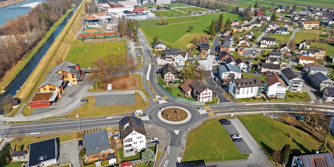 Kreisel in Ruggell Kreisel in Ruggell