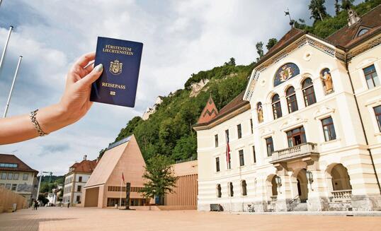 Reisepass Fürstentum Liechtenstein