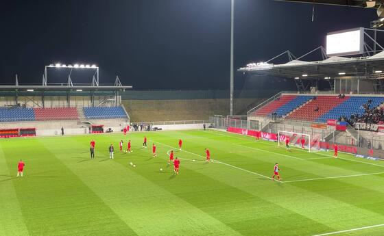 Die Aufw&auml;rmphase ist bereits vorbei