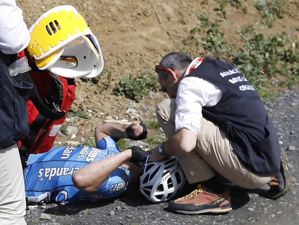 Starb später im Spital: der 23-jährige belgische Radprofi Michael Goolaerts.