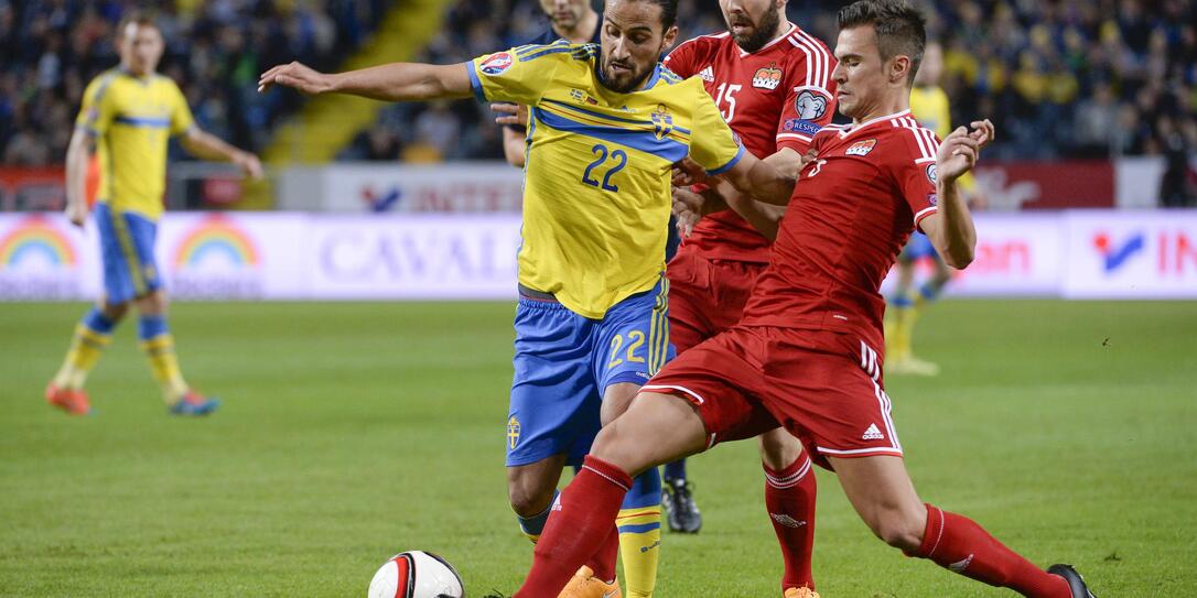Liechtenstein verliert gegen Schweden mit 2:0.
