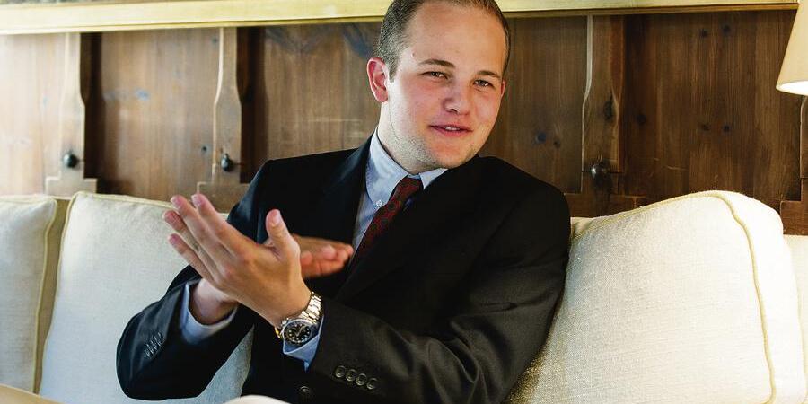 Interview Prinz Wenzel Liechtenstein auf Schloss Vaduz 141222