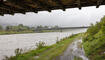 Hochwasser am Rhein