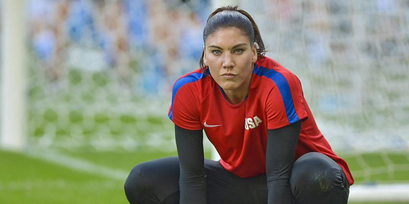 Wurde für ihre Äusserungen gegenüber den Schwedinnen nach dem Viertelfinal-Aus für sechs Monate suspendiert: Hope Solo