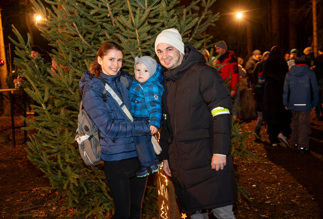 Nikolaus im Walde, Schellenberg (07.12.2024)
