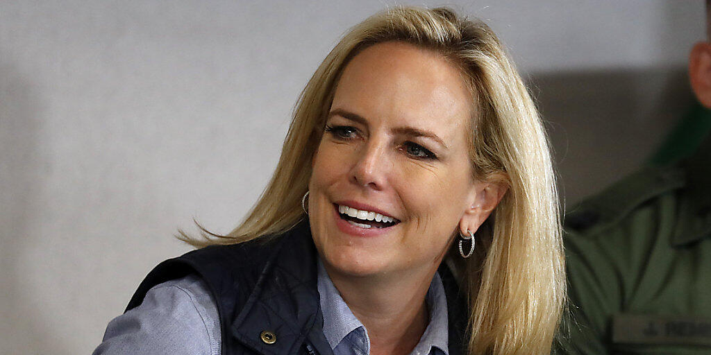 Weiterer Abgang in der US-Regierung: Heimatschutzministerin Kirstjen Nielsen hört auf. (Archivbild) Weiterer Abgang in der US-Regierung: Heimatschutzministerin Kirstjen Nielsen hört auf. (Archivbild)