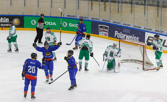 Eishockey: LIE - IRL, Füssen