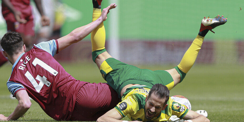 Norwich City gegen West Ham United am Boden: Nach der 0:4-Heimniederlage ist der Abstieg besiegelt