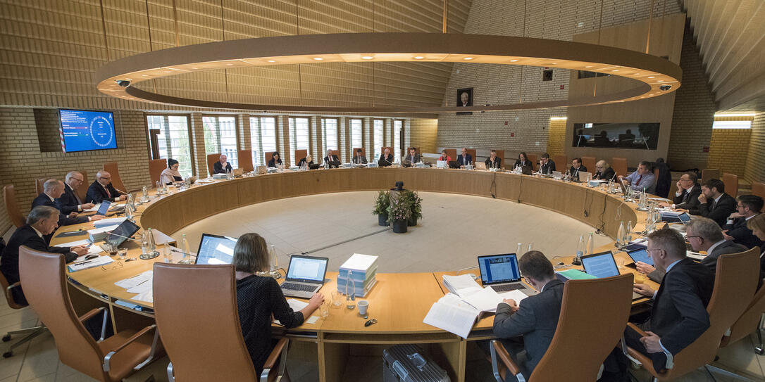 Liechtensteiner Landtag in Vaduz