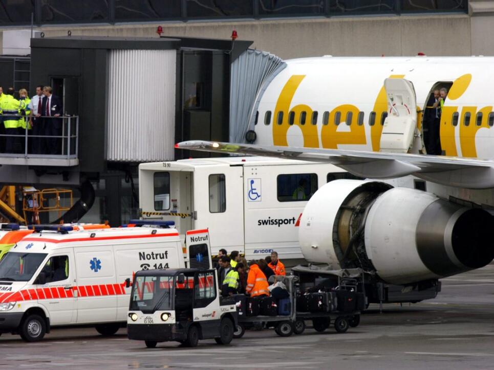 Die Schweizer Belair Airlines könnte bald wieder abheben. Die deutsche Beteiligungsgesellschaft SBC übernimmt Belair per sofort. (Archiv)