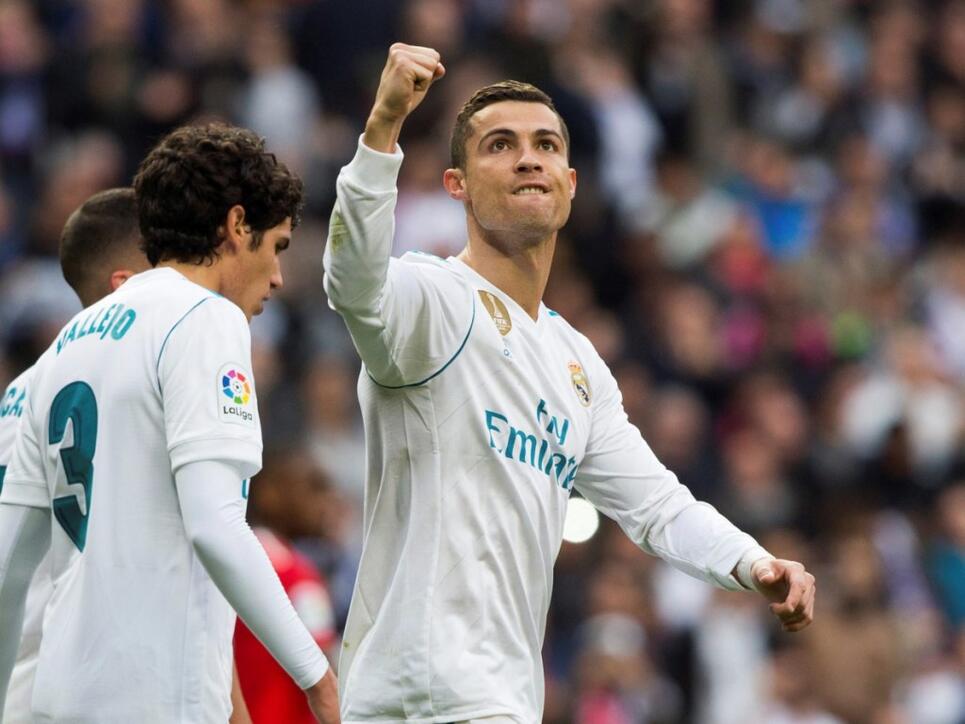 Zweifacher Torschütze beim 5:0 gegen den FC Sevilla: Real Madrids Superstar Cristiano Ronaldo
