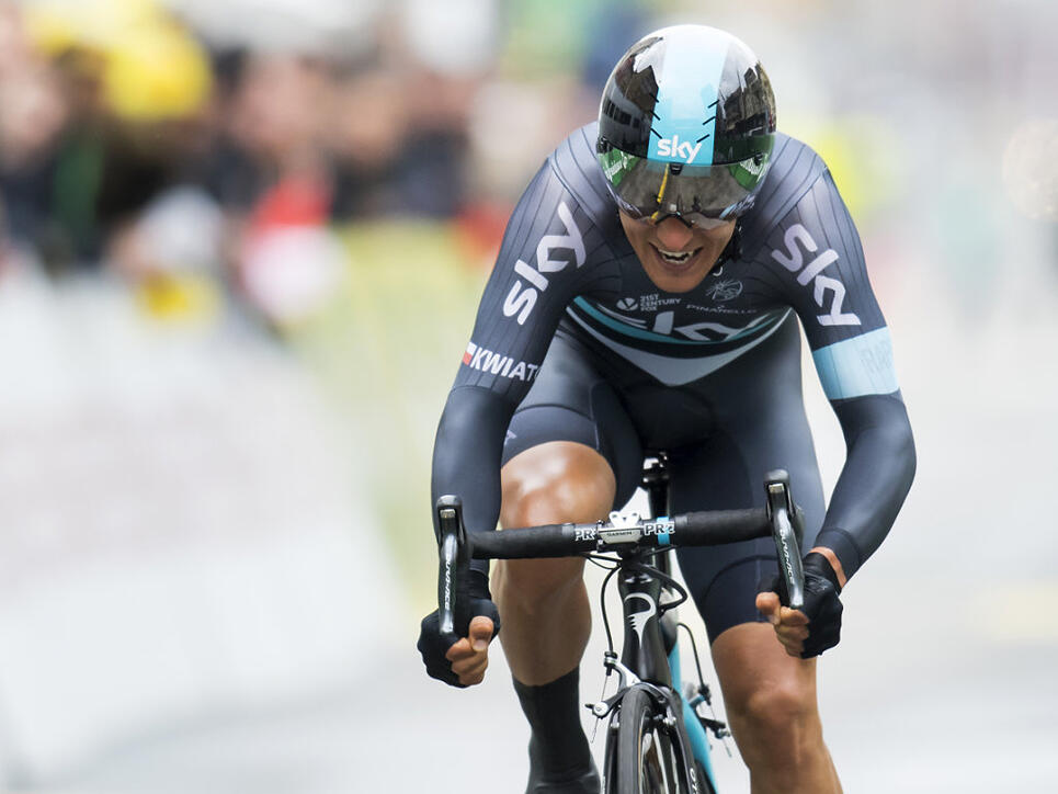Michal Kwiatkowski dominiert mit Team Sky das Zeitfahren der Dauphiné-Rundfahrt (Archiv)