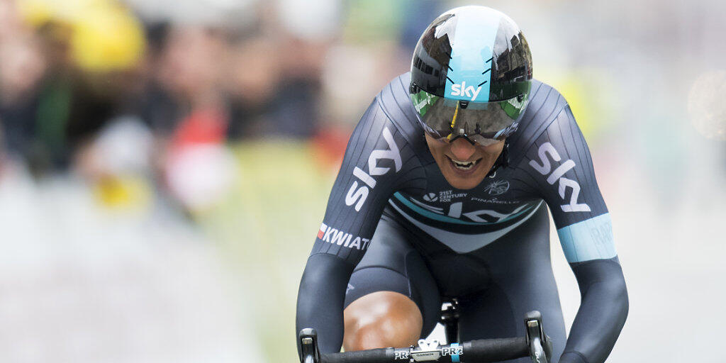 Michal Kwiatkowski dominiert mit Team Sky das Zeitfahren der Dauphiné-Rundfahrt (Archiv)