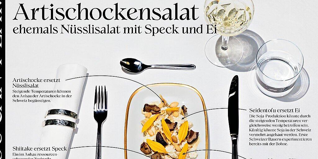 Neue Kreationen statt traditionelle Gerichte: Artischocken könnten den wegen der Hitze verbrannten Nüsslisalat ersetzen. Neue Kreationen statt traditionelle Gerichte: Artischocken könnten den wegen der Hitze verbrannten Nüsslisalat ersetzen.