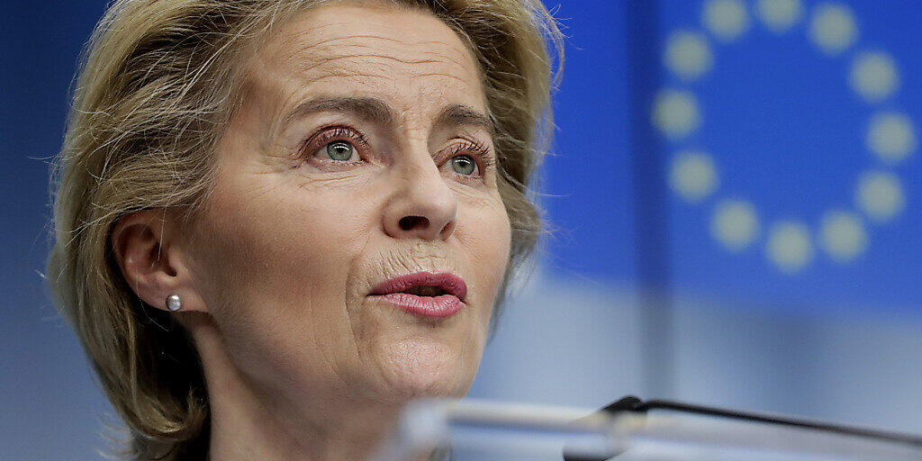 EU-Kommissionspräsidentin Ursula von der Leyen sieht die Einigung in der EU auf das jüngste Fiskal-Paket in einem Gastbeitrag durchweg als Stärke des Bündnisses. (Archivbild)