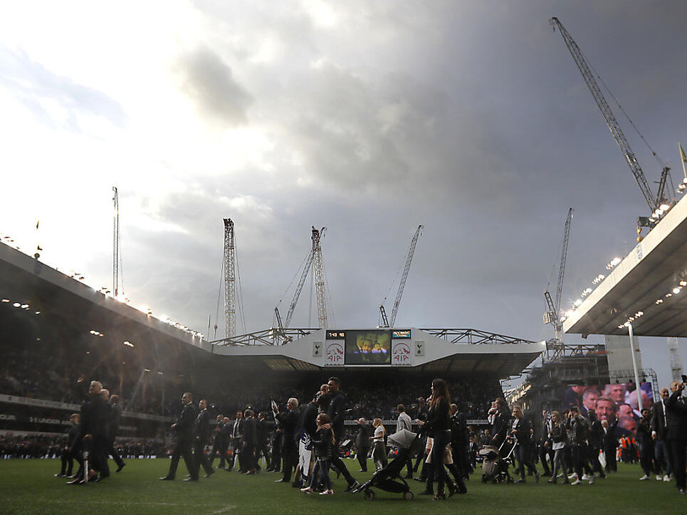 Das letzte Spiel nach 118 Jahren in der White Hart Lane fand am 14. Mai statt